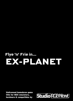 White text on a black background listing the game's title and having the Studio RGB-Newt logo.