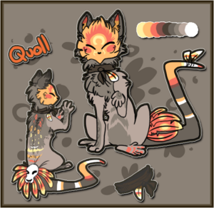 Quoll's reference sheet.