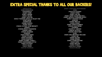 Darien Brice Dickinson's name in the backer credits of Yooka-Laylee by Playtonic Games